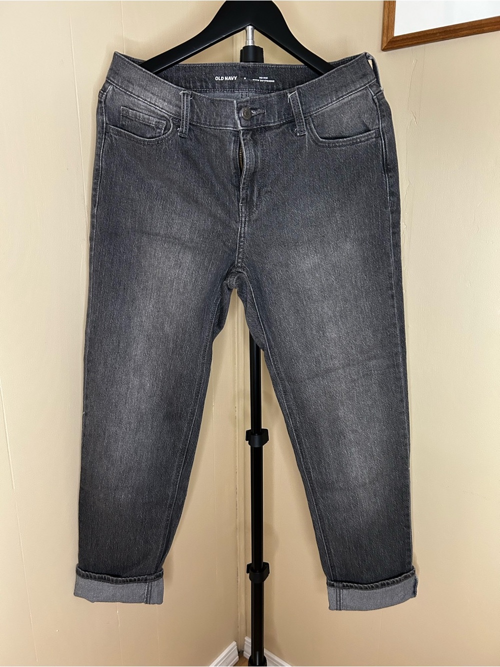 OLD NAVY | Mid Rise Wow Boyfriend Straight Jeans